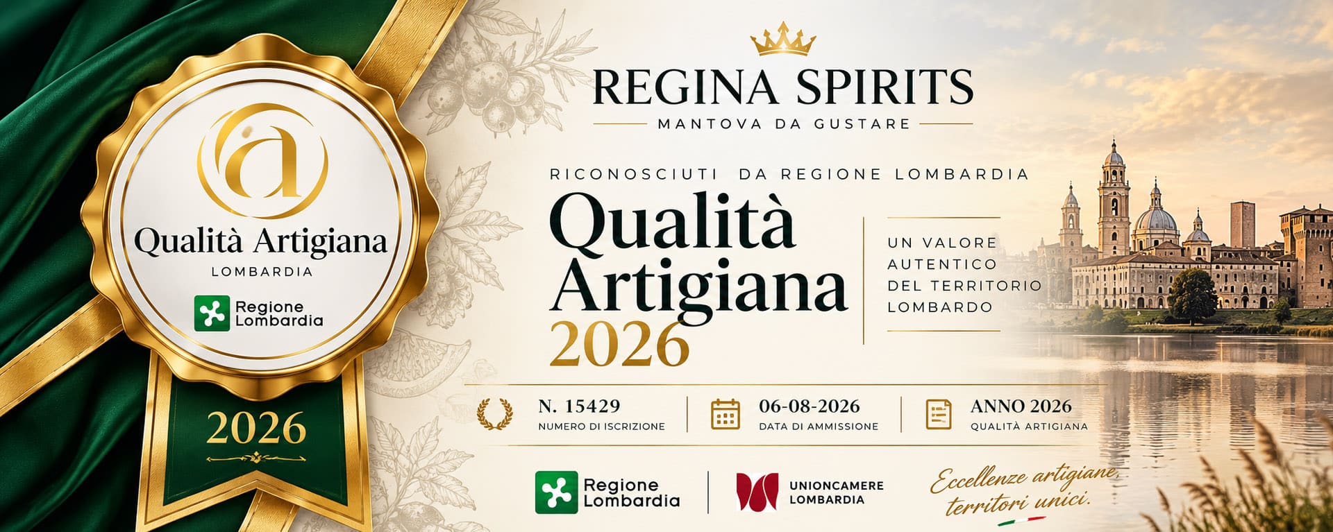 Qualità artigianale - Premi e riconoscimenti Regina Spirits